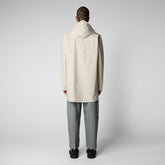 Man's raincoat Dacey in shore beige - Rainy Man | Save The Duck