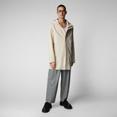 Man's raincoat Dacey in shore beige | Save The Duck