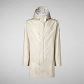 Man's raincoat Dacey in storm grey | Save The Duck