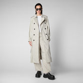 Woman's raincoat Ember in Hellbeige | Save The Duck