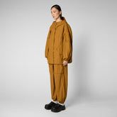 Veste Juna marron sable pour femme - Pour le printemps | Save The Duck