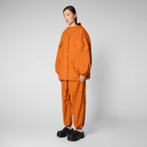 Woman's jacket Juna in amber orange - Women's Jackets | Save The Duck