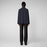 Woman's jacket Ina in blue black - Women's Jackets | Save The Duck