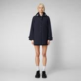 Woman's raincoat April in Blauschwarz | Save The Duck