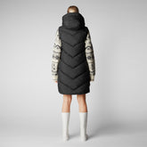 Gilet lungo donna Judee black | Save The Duck