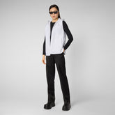 Woman's vest Femi in white - New season's heroes | Save The Duck