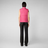 Woman's vest Aria in gem pink - Icons Woman | Save The Duck