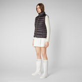 Gilet donna Lynn brow black - NEW IN | Save The Duck