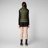 Woman's gilet Lynn in pine green - Pine Green | Save The Duck