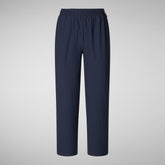 Pantalon Milan bleu foncé pour femme | Save The Duck
