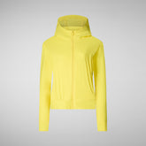 Sweatshirt Pear jaune soleil pour femme | Save The Duck