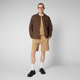 Herren sweatshirt Silas inj Biscuit beige - Neuankömmlinge: Herrenbekleidung und Accessoires | Save The Duck