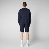 Sweatshirt Silas bleu foncé pour homme - Athleisure Homme | Save The Duck