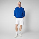 Herren sweatshirt Silas in Kräftiges Blau - Neue Kollektion: Daunenjacken, Jacken, Westen Herren | Save The Duck