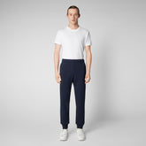 Man's trousers Batuy in navy blue - Athleisure Man | Save The Duck