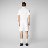Pantalon Rayun blanc pour homme - Homme | Save The Duck