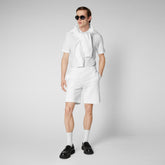 Man's trousers Rayun in white - New In Man | Save The Duck