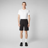 Man's trousers Rayun in black - Athleisure Man | Save The Duck