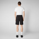 Man's trousers Rayun in black - Athleisure Man | Save The Duck