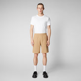 Man's trousers Rayun in biscuit beige - Man's Trousers | Save The Duck