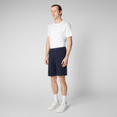 Man's trousers Rayun in navy blue - Man's Trousers | Save The Duck
