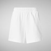 Woman's trousers Halima in white | Save The Duck