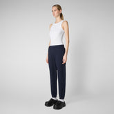 Woman's trousers Jiya in navy blue - Woman's Trousers | Save The Duck