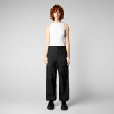 Unisex trousers Tru in black - Woman's Trousers | Save The Duck