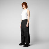 Unisex trousers Tru in black - Woman's Trousers | Save The Duck