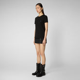 T-shirt Annabeth noir pour femme - T-shirts & SWEATSHIRTS pour femme | Save The Duck