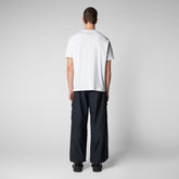 Man's t-shirt Caius in white | Save The Duck