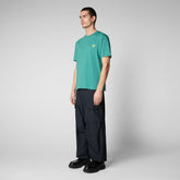 Herren t-shirt Caius artichoke green - Beachwear Man | Save The Duck