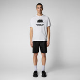 T-shirt uomo Liraz white - Man's T-shirts & SWEATSHIRTS | Save The Duck