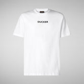 T-shirt uomo Nalo bianco | Save The Duck