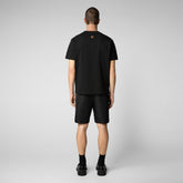 Man's t-shirt Nalo in black | Save The Duck