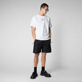 T-shirt uomo Udo bianco - Nuova collezione: piumini, giacche, gilet uomo | Save The Duck