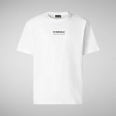 T-shirt uomo Udo bianco | Save The Duck