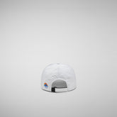 Unisex baseball cap Cleber in white | Save The Duck
