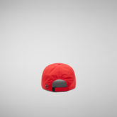 Unisex baseball cap Cleber flame red | Save The Duck