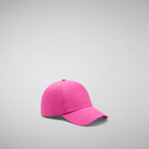 Unisex baseball cap Cleber in fucsia pink | Save The Duck