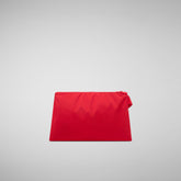 Unisex pouch Remy in flame red | Save The Duck