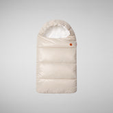 Sac de couchage Kay rainy beige pour bébé - Accessoires Bébé | Save The Duck