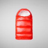 Sac de couchage Kay poppy red pour bébé - Accessoires Bébé | Save The Duck