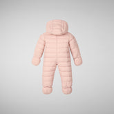 Babies' jumpsuit Storm in blush pink - Neonati | Save The Duck