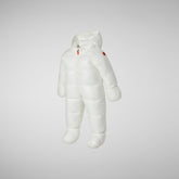 Babies' jumpsuit Shell in off white - GIFY GUIDE | Save The Duck
