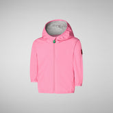 Unisex kids' jacket Coco in aurora pink - Baby | Save The Duck