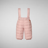 Babies' pants Juni in blush pink - Trousers Baby | Save The Duck