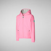 Unisex Jules kids' jacket in aurora pink - Girls | Save The Duck