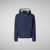 Unisex Jules kids' jacket in cyber blue | Save The Duck