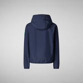 Unisex Jules kids' jacket in navy blue | Save The Duck